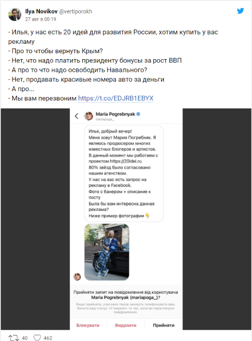 «20 идей развития России» — что известно о политическом проекте, заполонившем рунет через соцсети и блогеров