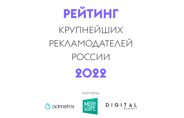 Рейтинг крупнейших рекламодателей России 2022